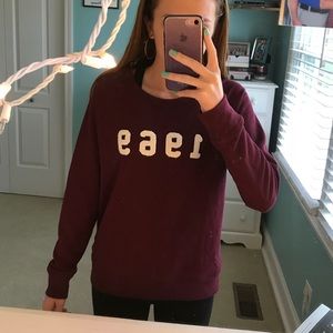 Burgundy “1969” sweater